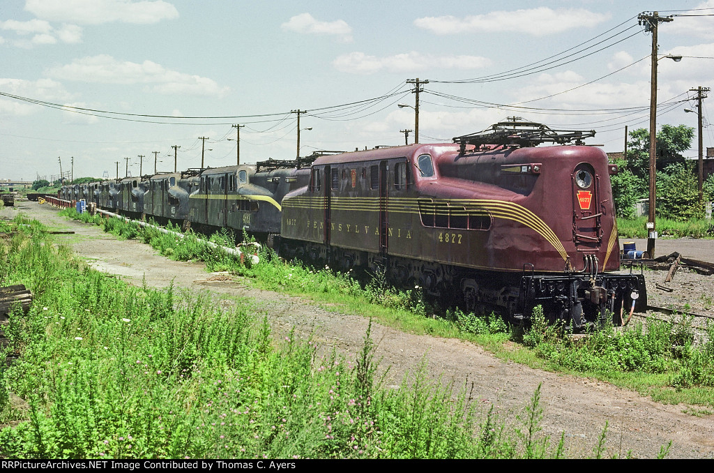 Ex-PRR 4877, GG-1, 1983